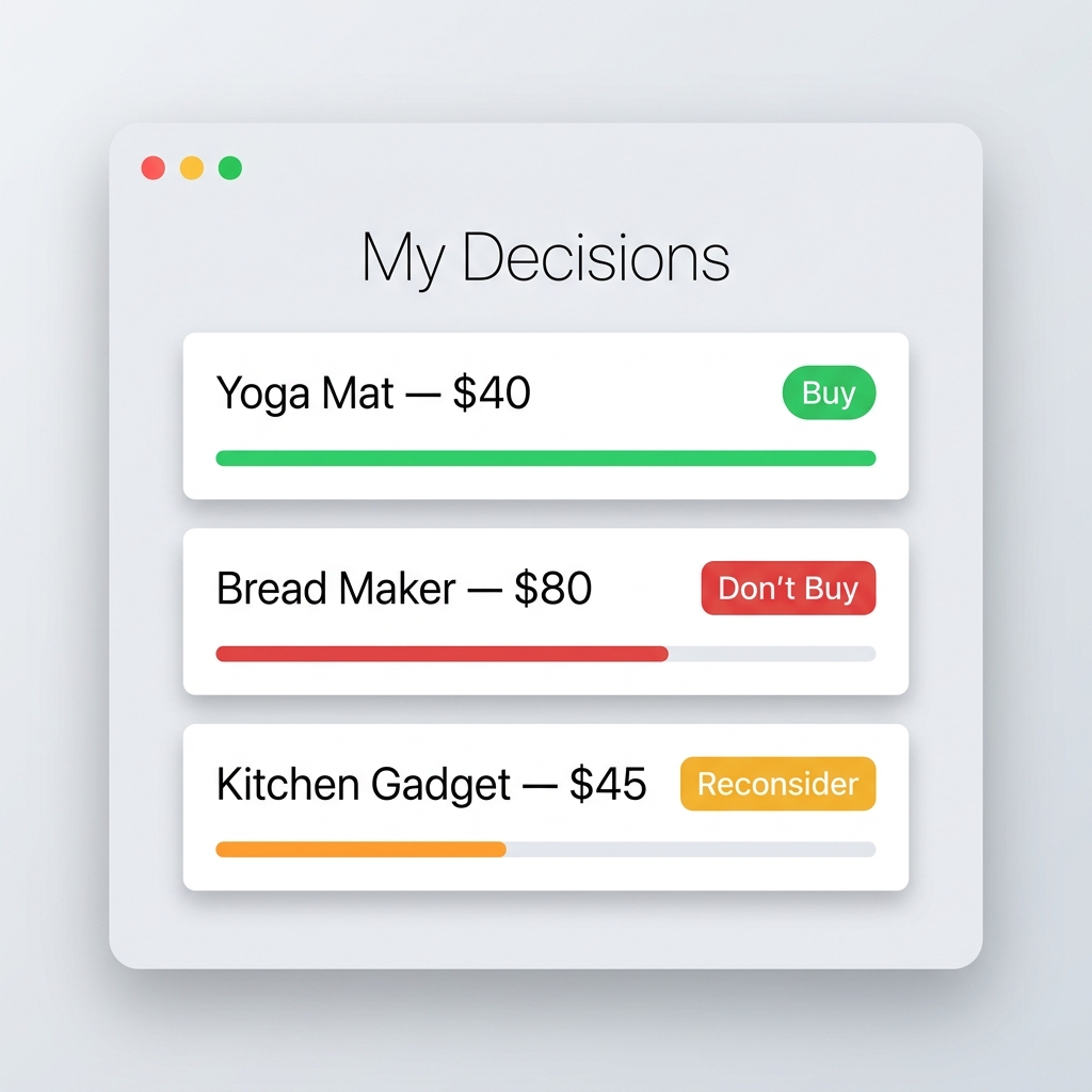 Impulse Purchase Coach